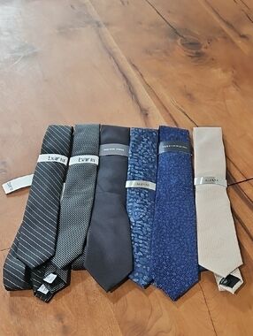 Alfani, Bar lll, Tommy Hilfiger, Michael Kors. Textured Men's Necktie Bundle Nwt